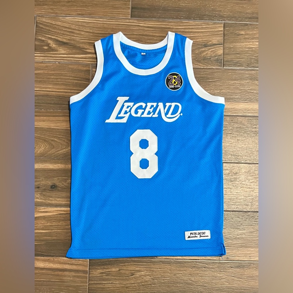 Kobe Bryant Legend Blue Basketball Jersey‎